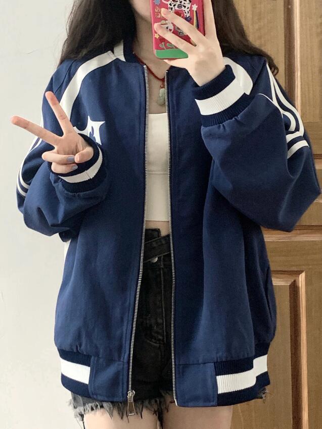 Small Baggy Casual Jacket Fashionable Coat